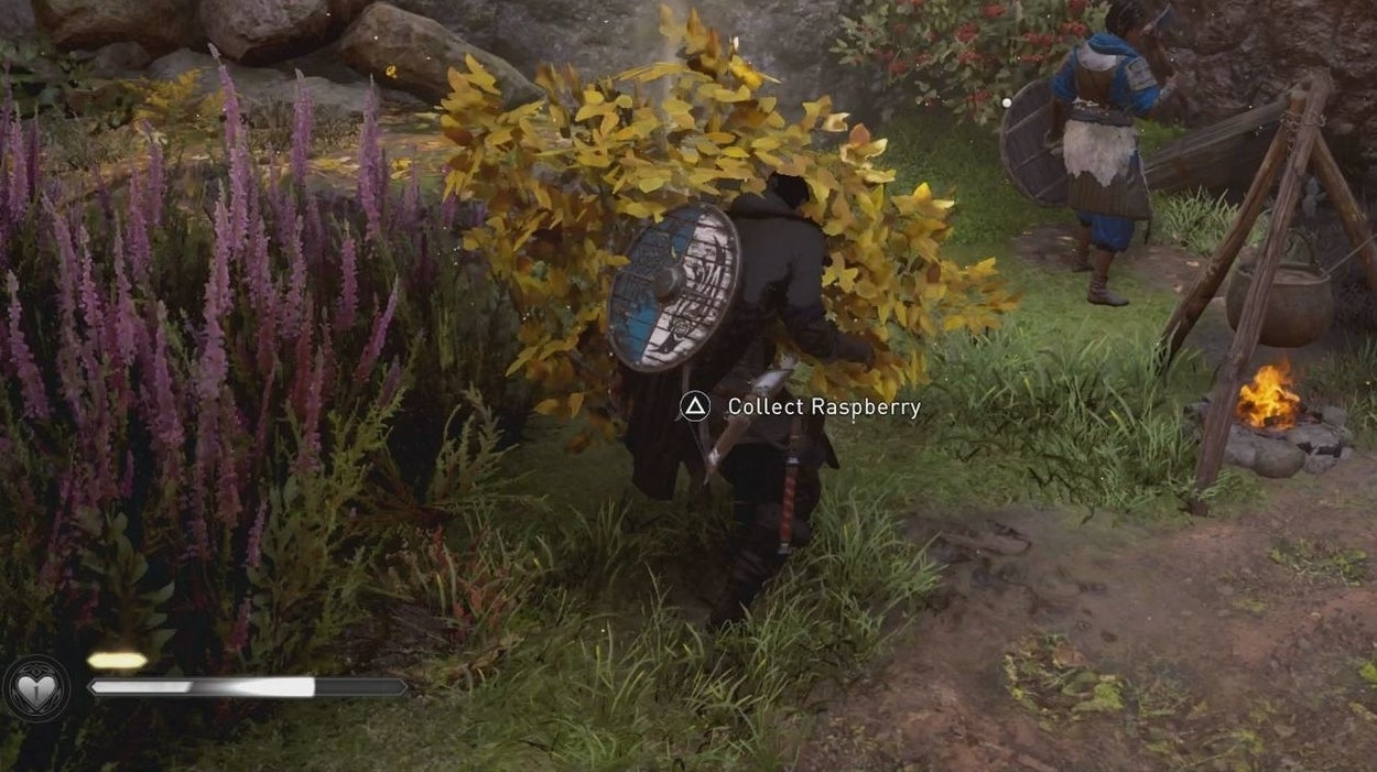 Assassin's Creed Valhalla health system How to upgrade rations, get food and health regen